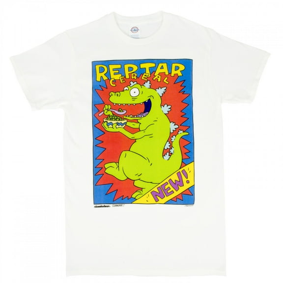Rugrats Reptar Cereal T-Shirt-XLarge