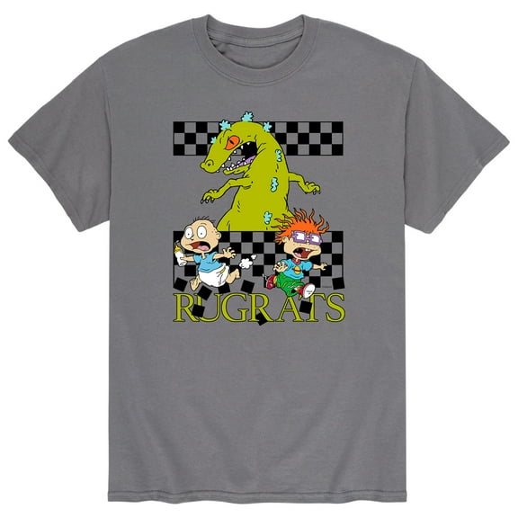 Rugrats - Reptar Checkers - Men's Short Sleeve Graphic T-Shirt