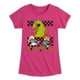 thumbnail image 1 of Rugrats - Reptar Checkers - Toddler And Youth Girls Short Sleeve Graphic T-Shirt, 1 of 5