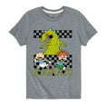 thumbnail image 1 of Rugrats - Reptar Checkers - Toddler And Youth Short Sleeve Graphic T-Shirt, 1 of 5