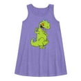 thumbnail image 1 of Rugrats - Reptar Dance - Toddler and Youth Girls A-line Dress, 1 of 1