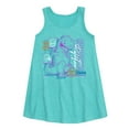 thumbnail image 1 of Rugrats - Reptar Grid - Toddler and Youth Girls A-line Dress, 1 of 4