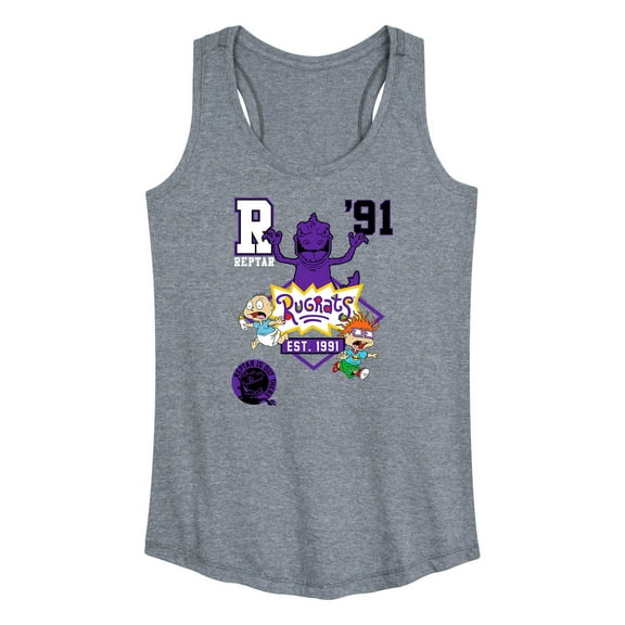 Rugrats - Reptar Is Out There '91 - Women's Racerback Tank Top