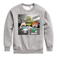 thumbnail image 1 of Rugrats - Reptar Meme - Toddler & Youth Crewneck Fleece Sweatshirt, 1 of 6