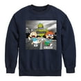 thumbnail image 1 of Rugrats - Reptar Meme - Toddler & Youth Crewneck Fleece Sweatshirt, 1 of 6