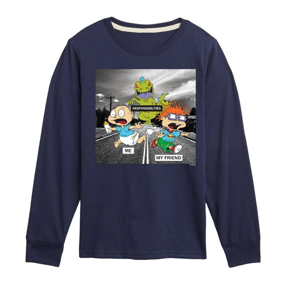 Rugrats - Reptar Meme - Toddler & Youth Long Sleeve Graphic T-Shirt