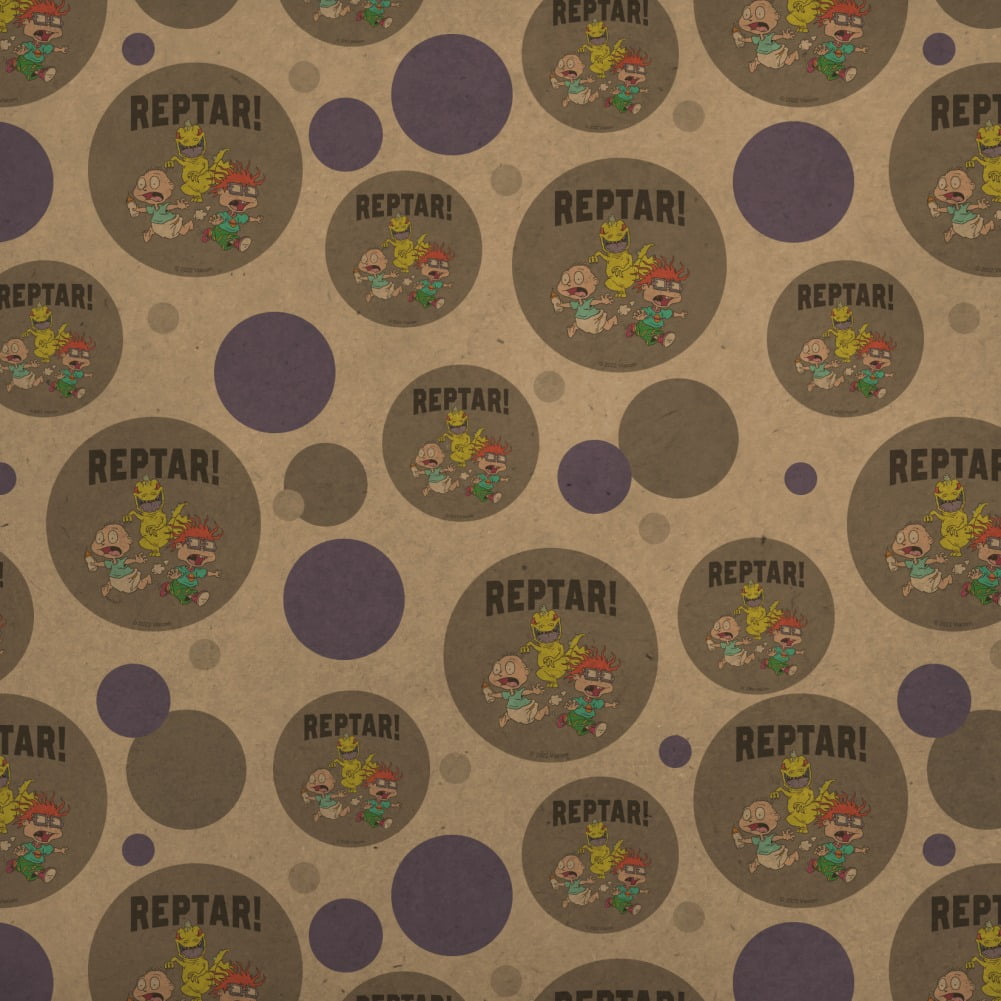 Rugrats Reptar! Premium Kraft Gift Wrap Wrapping Paper Roll