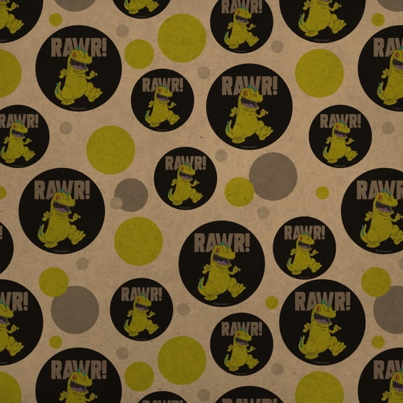 Rugrats Reptar Rawr! Premium Kraft Gift Wrap Wrapping Paper Roll