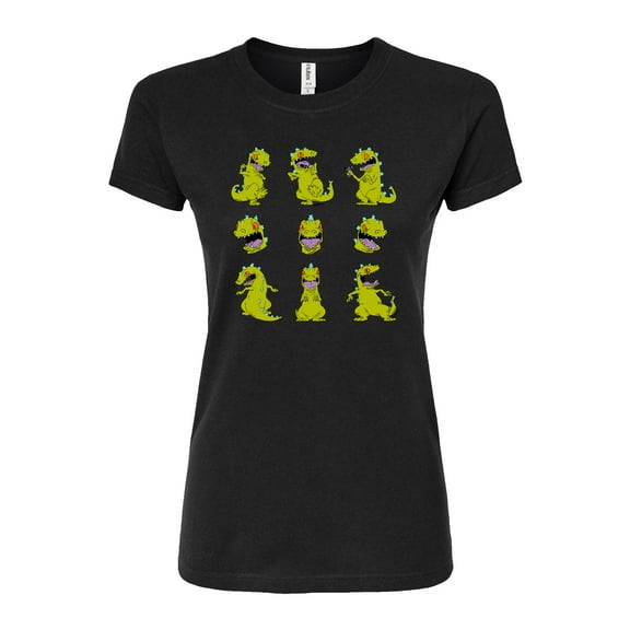 Rugrats - Reptar Sheet - Juniors Fitted Graphic T-Shirt