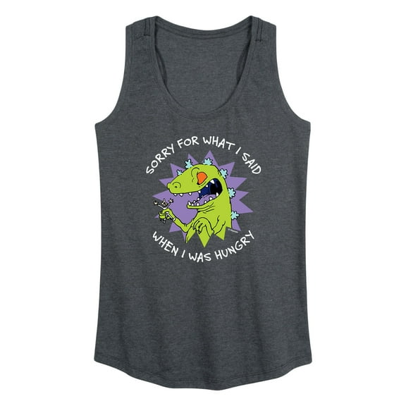 Rugrats - Reptar Sorry For What I Said - Women's Racerback Tank Top
