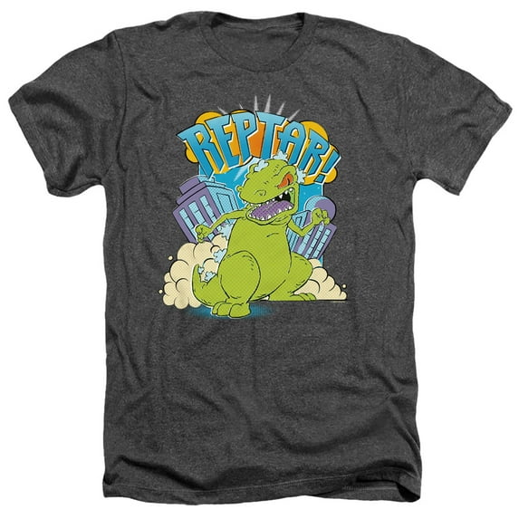 Rugrats Reptar Stomp Unisex Adult Heather T Shirt