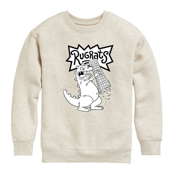 Rugrats - Reptar Tokyo - Toddler & Youth Crewneck Fleece Sweatshirt