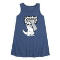 thumbnail image 1 of Rugrats - Reptar Tokyo - Toddler & Youth Girls A-line Dress, 1 of 6