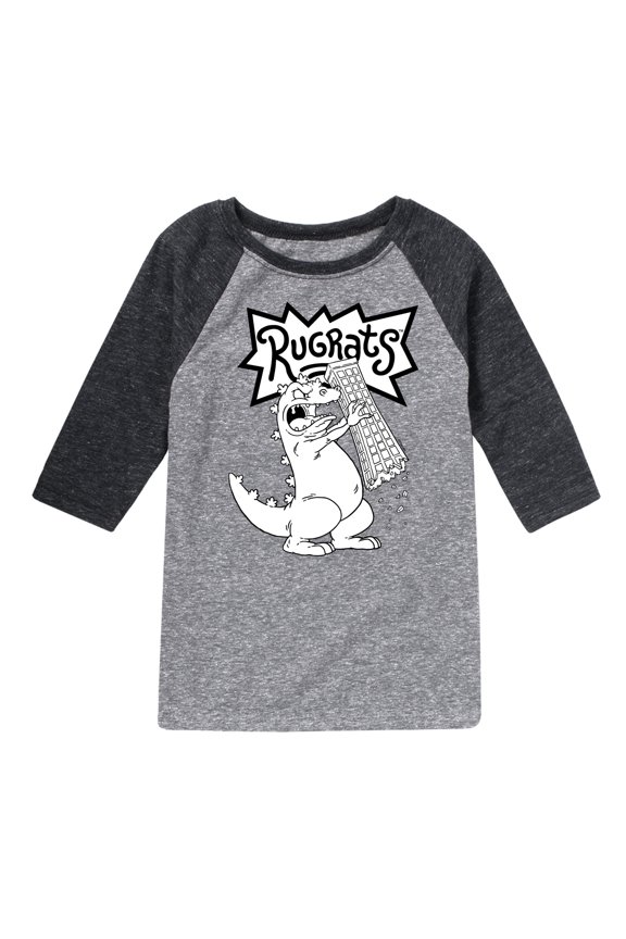 - Reptar Tokyo - Toddler & Youth Raglan Graphic T-Shirt