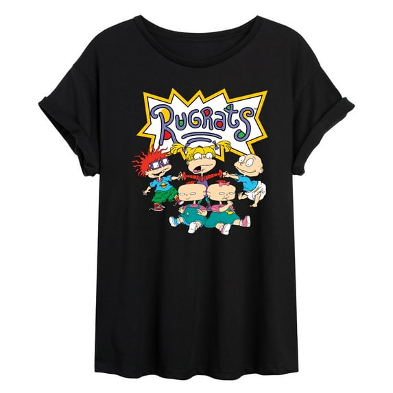 Rugrats - Rugrat Group Shot - Women's Oversized T-Shirt