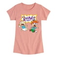 thumbnail image 1 of Rugrats - Run - Toddler And Youth Girls Short Sleeve Graphic T-Shirt, 1 of 5