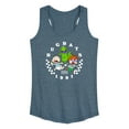 thumbnail image 1 of Rugrats - Running From Reptar Checkers - Women's Racerback Tank Top, 1 of 5