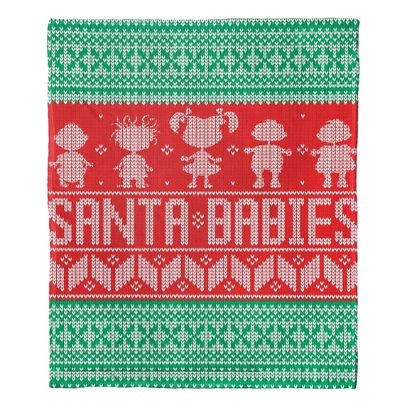 Rugrats Santa Babies Kids Silk Touch Throw Blanket