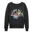 thumbnail image 1 of Rugrats -Sleigh All Day - Women's Lightweight French Terry Long Sleeve Shirt, 1 of 6