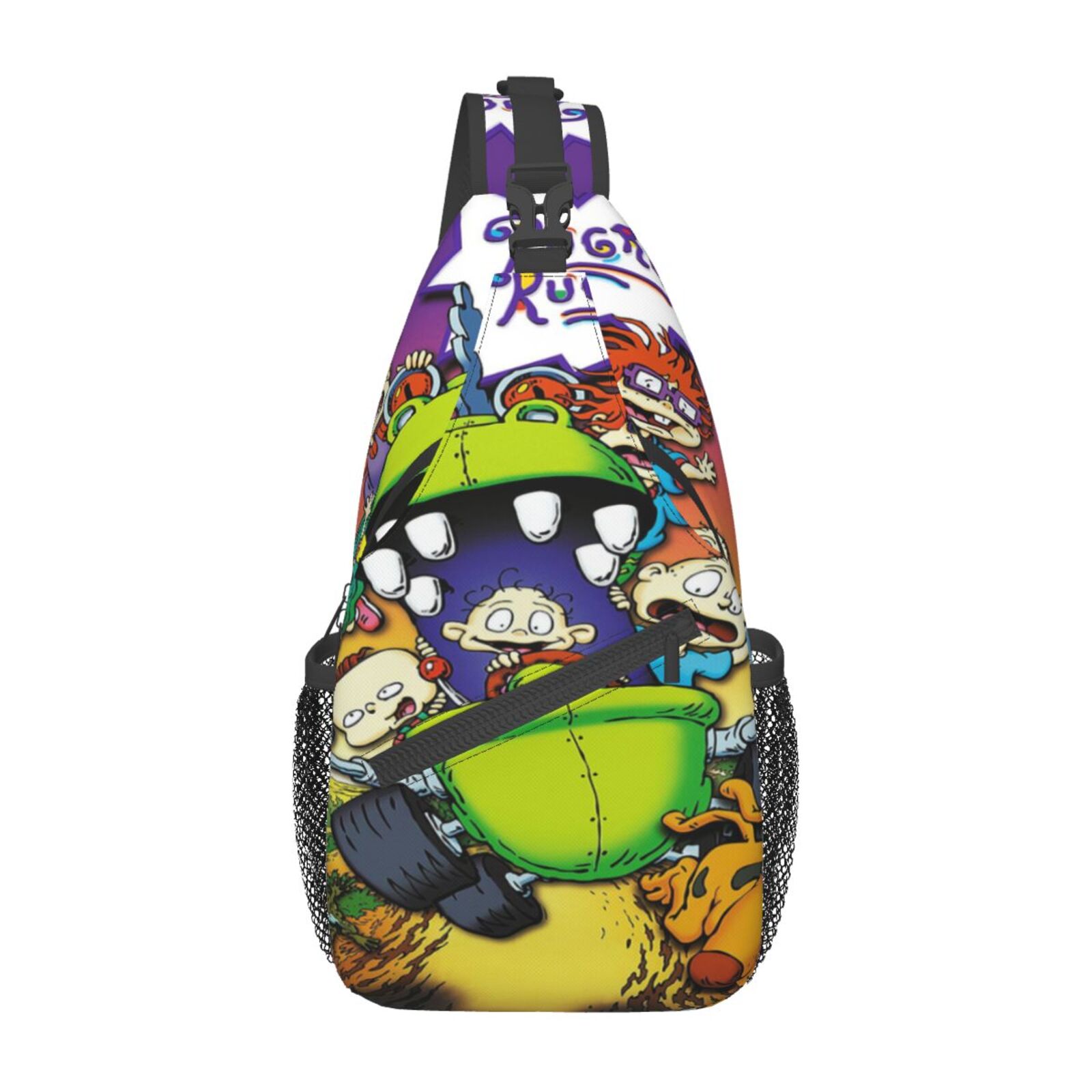 NiuKom Sling Backpack Crossbody Chest Bag - Avocado Print, Lightweight, Adjustable Strap - View #8
