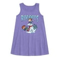 thumbnail image 1 of Rugrats - Snowball Fight - Toddler & Youth Girls A-line Dress, 1 of 5