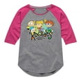 thumbnail image 1 of Rugrats - Squad - Toddler And Youth Girls Raglan Graphic T-Shirt, 1 of 4