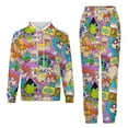thumbnail image 1 of Rugrats Sweatshirt & Sweatpants Tracksuit Sets Printed Casual Pullover Hoodie & Pants Set XL, 1 of 9