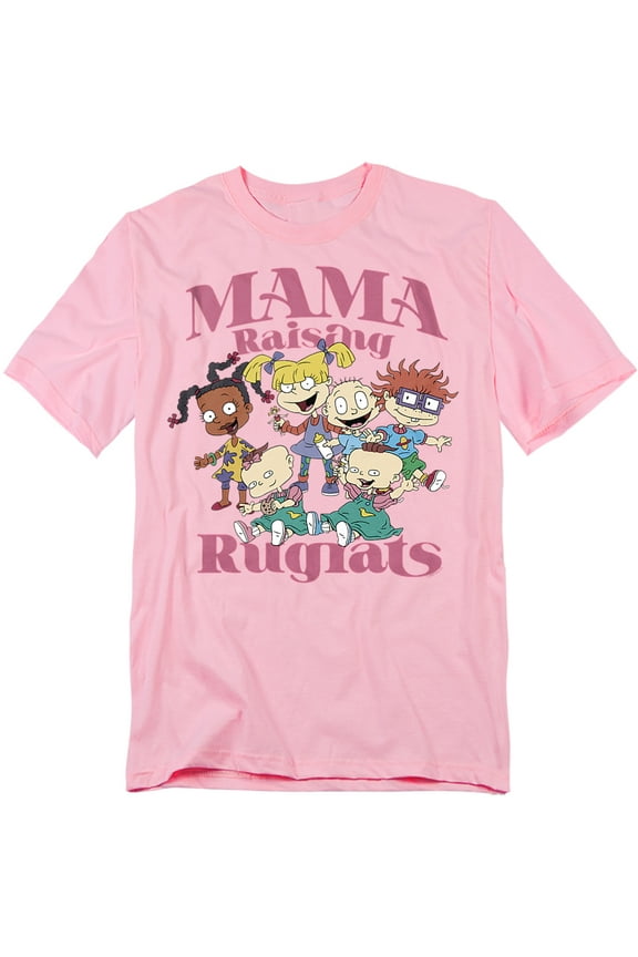 T-Shirt Mother'S Day Mama Raising Rugrats Unisex Graphic Tee for Men & Women