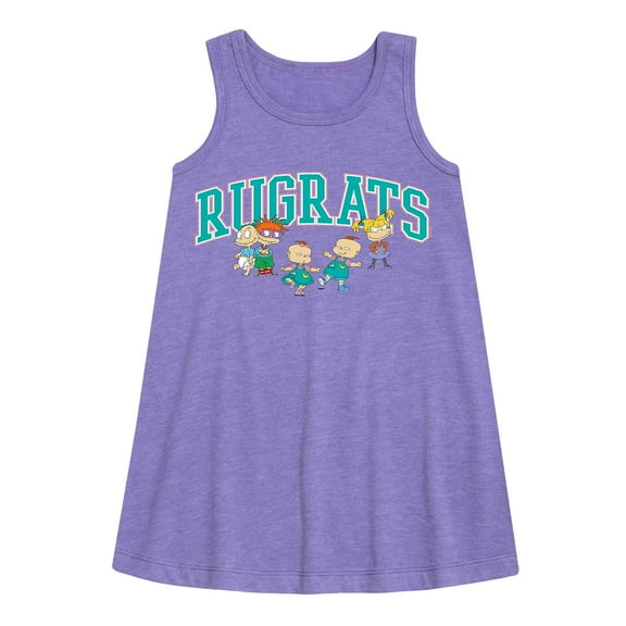Rugrats - Team  - Toddler and Youth Girls A-line Dress