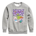 thumbnail image 1 of Rugrats - The Great Chase - Toddler & Youth Crewneck Fleece Sweatshirt, 1 of 6