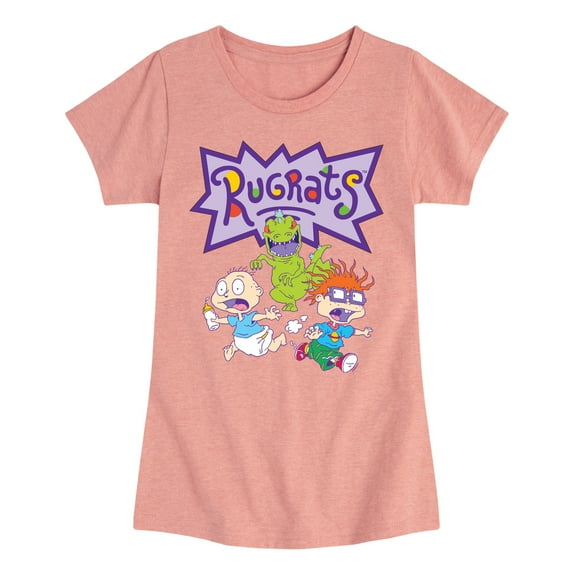 Rugrats - The Great Chase - Toddler & Youth Girls Short Sleeve Graphic T-Shirt
