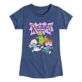 thumbnail image 1 of Rugrats - The Great Chase - Toddler & Youth Girls Short Sleeve Graphic T-Shirt, 1 of 6