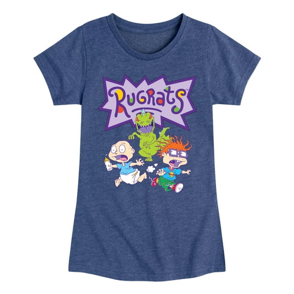 Rugrats - The Great Chase - Toddler & Youth Girls Short Sleeve Graphic T-Shirt