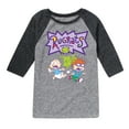 thumbnail image 1 of Rugrats - The Great Chase - Toddler & Youth Raglan Graphic T-Shirt, 1 of 6
