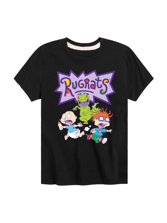 - The Great Chase Boys' Short Sleeve Graphic T-Shirt
