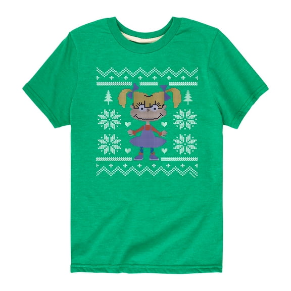 Rugrats - Toddler And Youth Christmas Short Sleeve Graphic T-Shirts