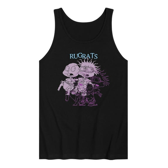 Rugrats - Tommy And Chuckie Distort - Men's Jersey Tank