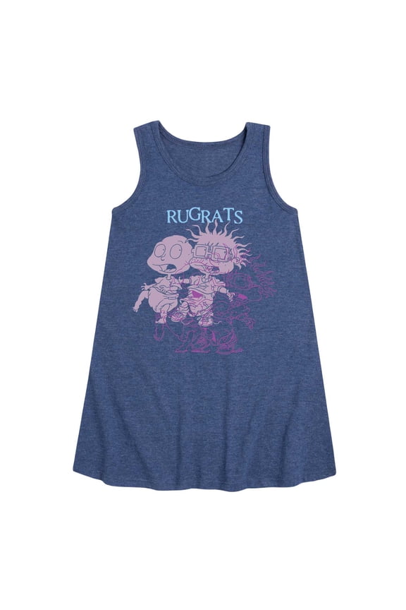 -Tommy And Chuckie - Toddler and Youth Girls A-line Dress