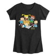 thumbnail image 1 of Rugrats - Toybox - Toddler And Youth Girls Short Sleeve Graphic T-Shirt, 1 of 5