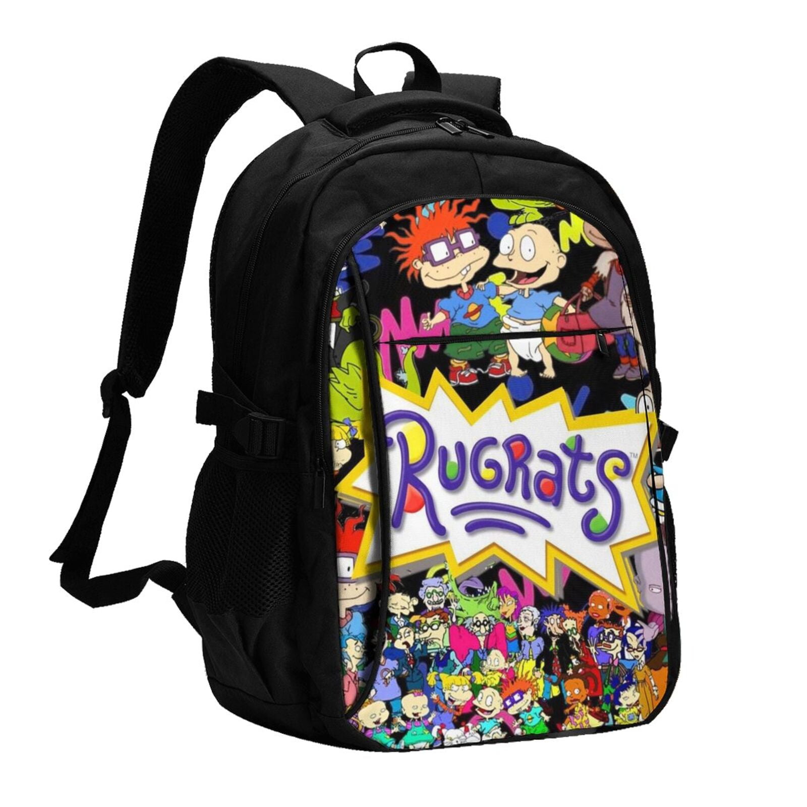 Rugrats Travel Backpack With Usb Port Stylish Unisex Hiking Backpack ...