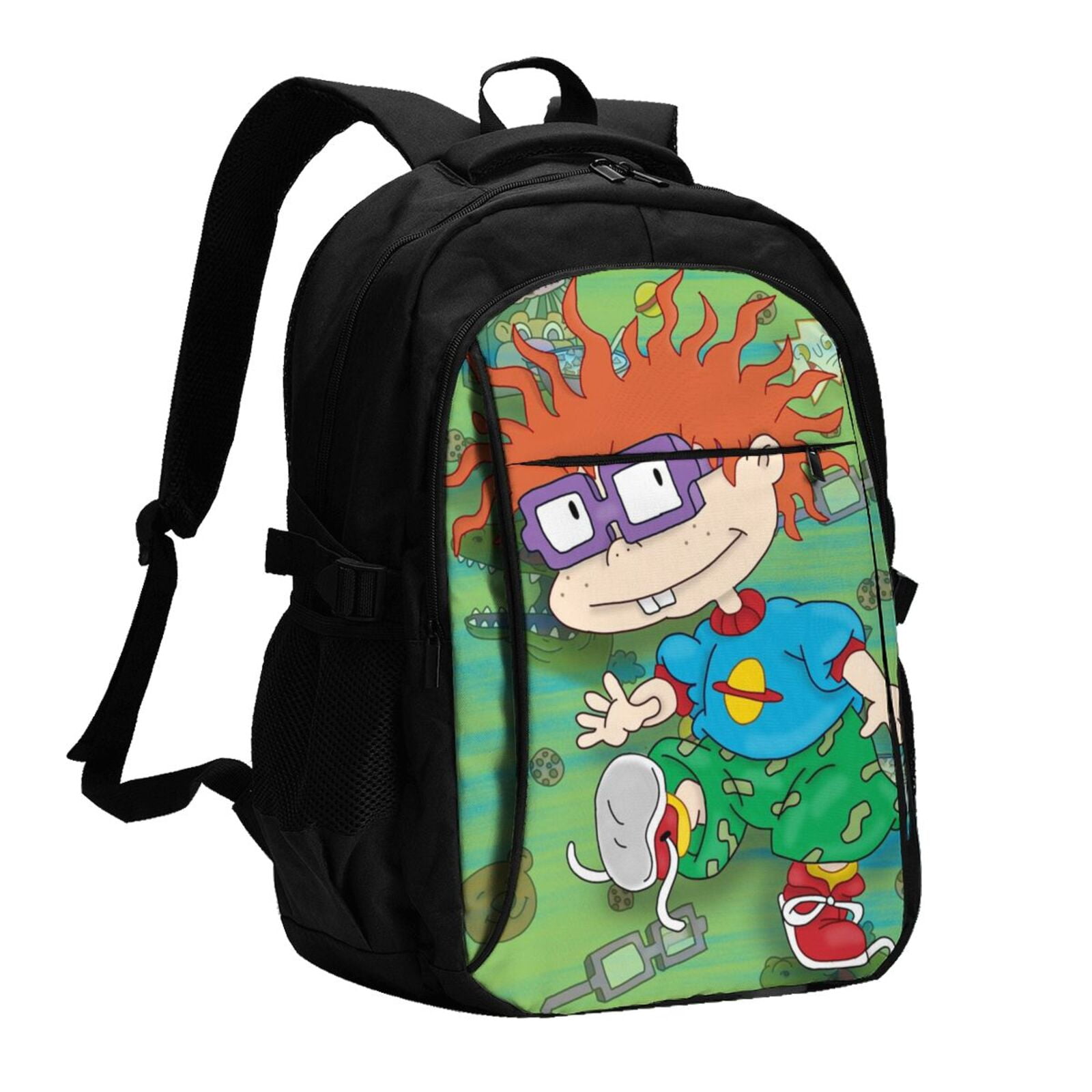 Rugrats Travel Backpack With Usb Port Stylish Unisex Hiking Backpack ...