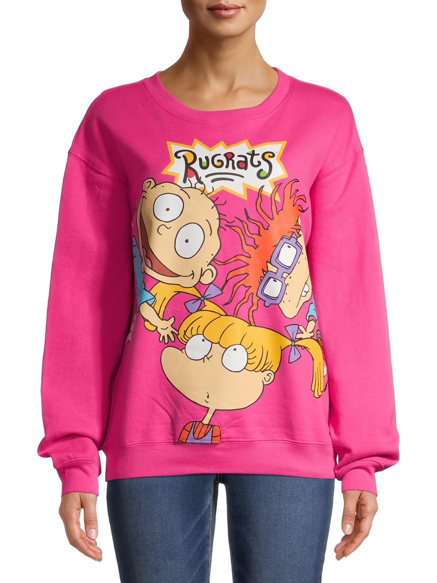 Pink top rugrats sweater