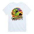 thumbnail image 1 of Rugrats - Tropical Reptar - Toddler And Youth Short Sleeve Graphic T-Shirt, 1 of 5