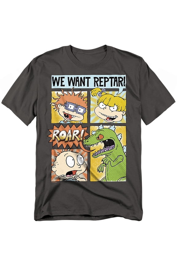 T-Shirt We Want Reptar! Comic Unisex Graphic Tee For Men & Women