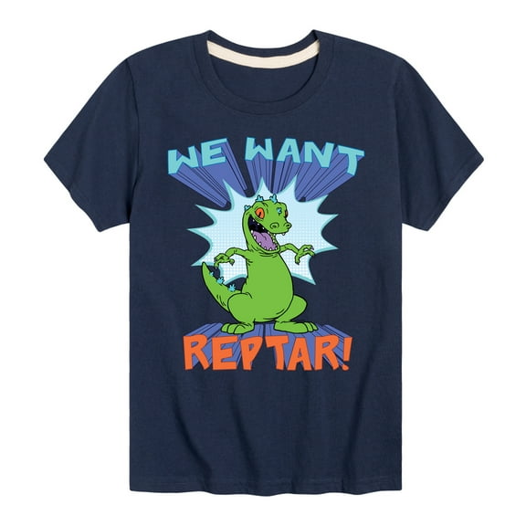 Rugrats - We Want Reptar - Toddler And Youth Short Sleeve Graphic T-Shirt