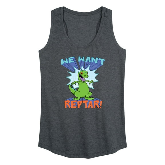 Rugrats - We Want Reptar - Women's Racerback Tank Top
