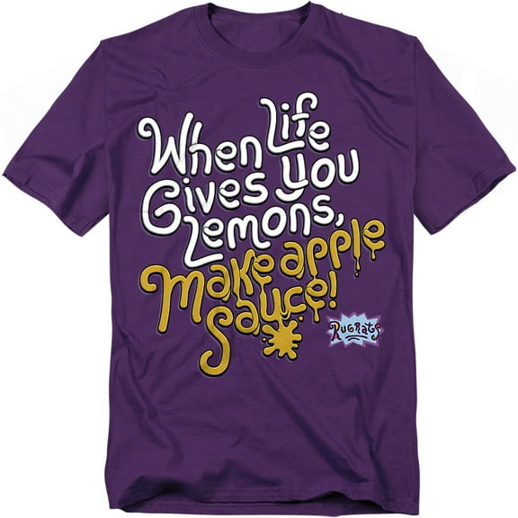 Rugrats T-Shirt When Life Gives You Lemons Unisex Graphic Tee For Men & Women