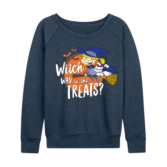 Rugrats - Witch Way To The Treats - Women's Lightweight French Terry Long Sleeve Shirt