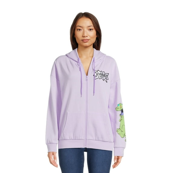 Rugrats Women’s Embellished Hoodie with Long Sleeves, Sizes XS-3XL