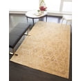 thumbnail image 1 of Rugs America Asteria Collection Gold yellow AI200A Transitional Geometric Area Rug 4' x 6', 1 of 6